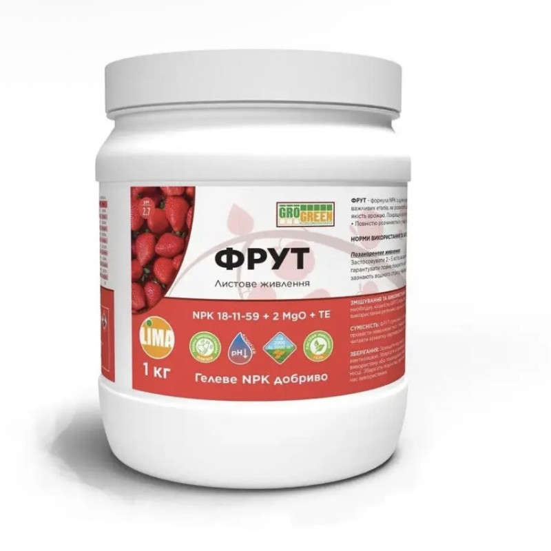 Грогрін Гель Фрут (Fruit) NPK 1 кг