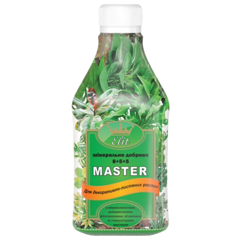 MASTER(мін.добр.для декоративних лист.росл для кім.рос)0,33 MASTER(мін.добр.для декоративних лист.росл для кім.рос)0,33