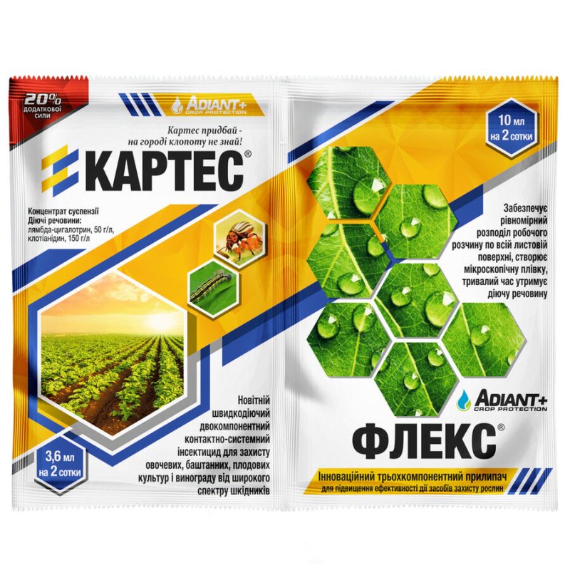 Картес 3,6мл+Флекс 10мл Картес 3,6мл+Флекс 10мл