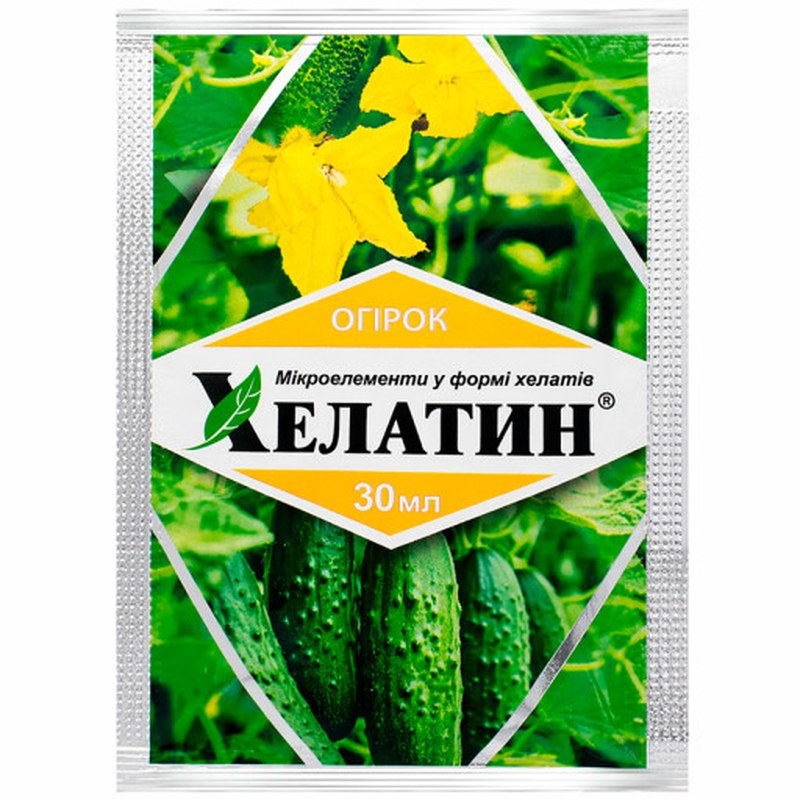 Хелатин Огірок 30 мл мікродобриво
