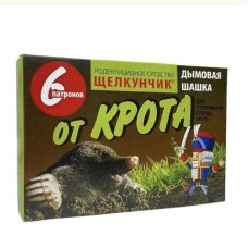 Димові патрони від кротів Лускунчик, 6 шт Димові патрони від кротів Лускунчик, 6 шт