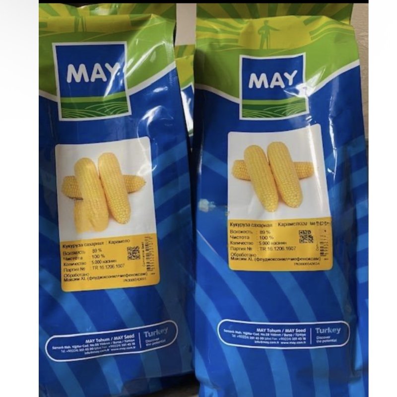May Seeds Кукурудза Карамелло F1